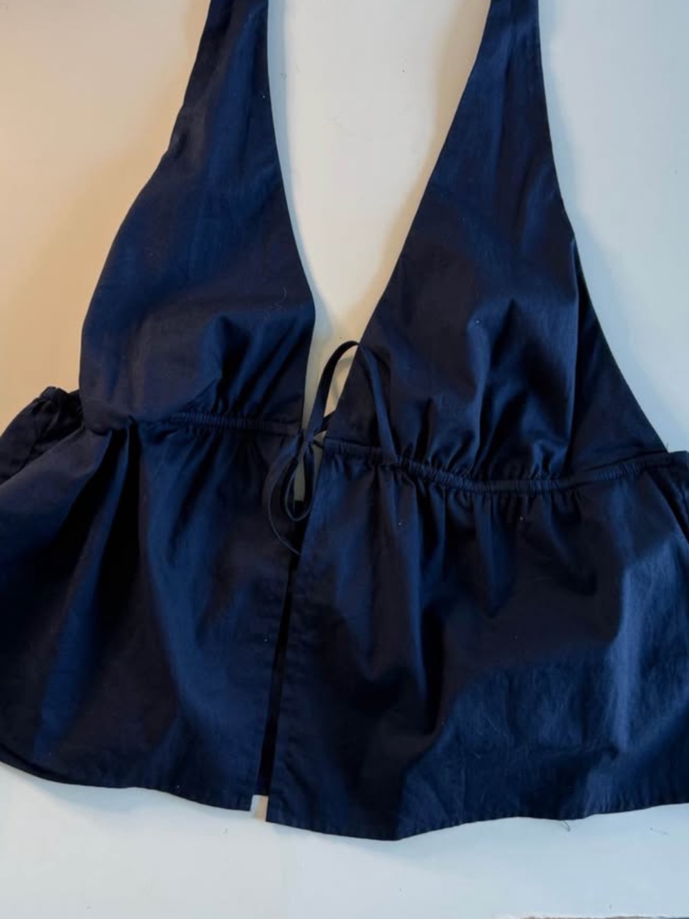 Aritzia Cotton poplin halter top / BNWT - Picture 5 of 6